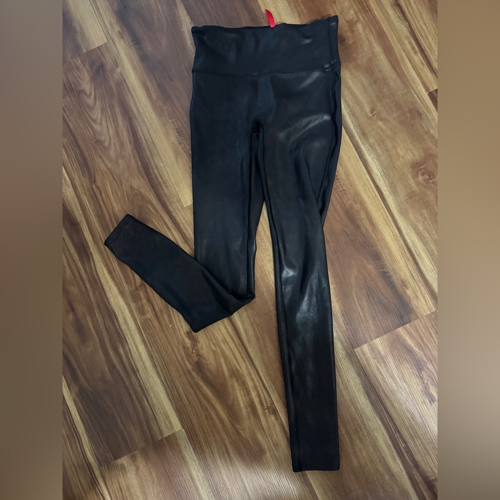 Spanx faux leather leggings